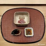 御料理 寺沢 - 眞子鰈と間八の造り