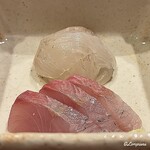 御料理 寺沢 - 眞子鰈と間八の造り
