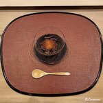 御料理 寺沢 - 天然あみ茸に霙卸しといくら