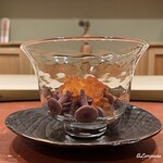 御料理 寺沢 - 天然あみ茸に霙卸しといくら