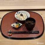 御料理 寺沢 - 松茸ごはん