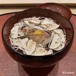 御料理 寺沢 - 松茸と甘鯛の椀物