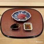 御料理 寺沢 - 塩竃ひがしもののメバチ鮪の中トロ