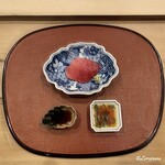 御料理 寺沢 - 塩竃ひがしもののメバチ鮪の中トロ