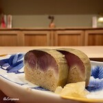 御料理 寺沢 - 鯖の棒ずし