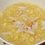 随苑 上海厨房 - 締めのコーンスープは正統派の懐かしい味わい