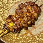 酒亭 田中 - 背肝　タレを纏って美味しく仕上がってます