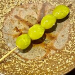 酒亭 田中 - 銀杏は藤九郎　ちょっと火入れが弱いかな