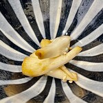 酒亭 田中 - 口直しにと田中さんが辣韮の醤油漬けを出してくれました　これでまた呑めるｗ