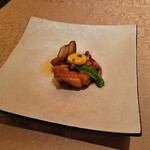 中国料理 翆陽 - 信州ハーブ鶏の四川シビ辛炒め 花山椒の香り