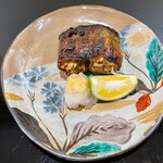 澤田 - 秋刀魚の松茸はさみ焼き