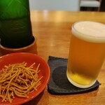Teuchi Soba Kutsurogi - ビールとサービスの揚げ蕎麦