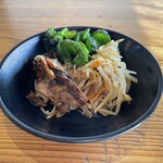 うどん大文字 - 料理、セルフの惣菜