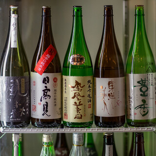 We are proud of our wide variety of drinks, including lemon sour and sake and shochu from all over the country.