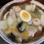 仙龍 - 広東麺（醤油）1,050円