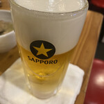 立川やきとん - ルービーのお代わりっす！