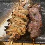 立川やきとん - 皮　カシラ