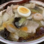 仙龍 - 広東麺（醤油）1,050円