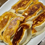 天鴻餃子房 - 黒豚餃子は餡に肉がたっぷりでジューシー