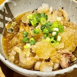 焼鳥 酉たけ - 皮ポン　これも久しぶりに食べたけどやっぱり美味しい