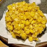 玉蜀黍かき揚げ　これは初めてですが2年来てないからねｗ