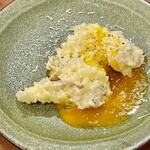 焼鳥 せきね - 温ポテトサラダは立派な酒肴です