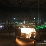 ツキ シュール ラメール - 店内から見える夜景