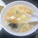 Tenfuku Gyouzasakaba - 玉子スープ　おかわり自由