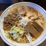 中華そば 白壁 あおい  - 味噌そば　大盛り　¥1000