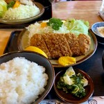 とんかつ きたき - 上ロースとんかつ定食