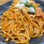 スパゲティ屋くぼやん - チーズとタバスコ