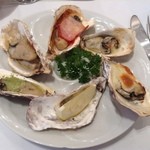 オイスターヴァリエ（牡蠣のオーブン焼き）