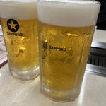 ねぎたん塩・焼肉・お食事 ジャン高山 - 大生ビールと中生ビール