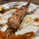 鳥茂 - つくね串 タレ