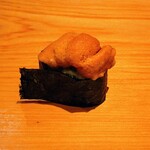 鮨 さかい - 浜中のバフンウニ