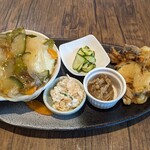 かおりカフェ - ワンプレート（揚げ出し豆腐）♪