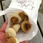 熊岡菓子店 - ｢へそまん｣100g160円