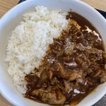 吉野家 - 料理写真:肉だく牛ハヤシライス　(ご飯増量)