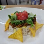 ごはん Cafe うさぎのしっぽ - 野菜をタップリ　タコライス　　　　　￥１０００　