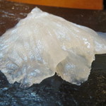 日本橋橘町　都寿司 - カワハギ、肝醤油で1