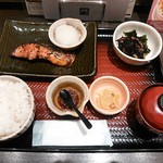 Ootoya - 紅鮭の醤油麹漬け炭火焼き定食　800円