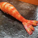 日本橋橘町　都寿司 - 車海老握り2