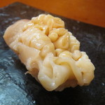 日本橋橘町　都寿司 - 北寄貝握り