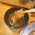 焼肉ホルモン しんみょう精肉店 - ぷるっぷる❤️タレが良く絡む∩^ω^∩✨