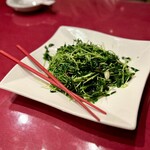 横浜中華街 中國上海料理 四五六菜館 - 季節野菜の炒め