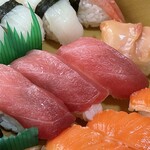 寿司一代 - 『お好み生寿司(3人前)』税込1,800円