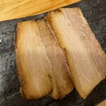 中華そば 髙野 - 豚のチャーシューのバラ肉