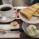 サンズカフェ - モーニングセット