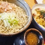 Teuchi Soba Yakko - 天丼とおろしそばセット…大盛りは+￥350