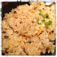 和牛ステーキ桜 - 焼飯に肉の脂を絡めて食べるのって、サイコー♪